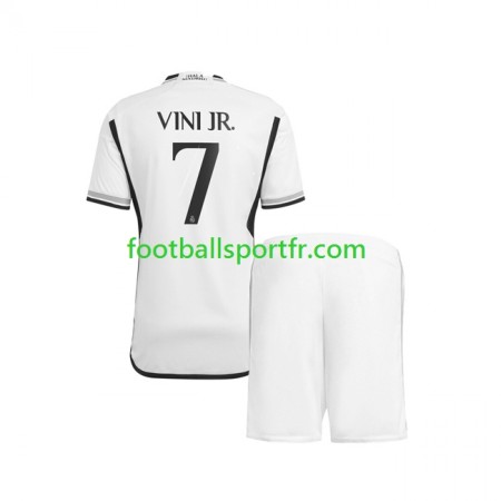 Tenue Real Madrid Vinicius Junior 7 Enfant Domicile 2023-2024 Maillot de Foot